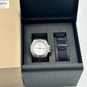 Shinola GMT monster 40 mm automatic stainless steel watch with additional strap